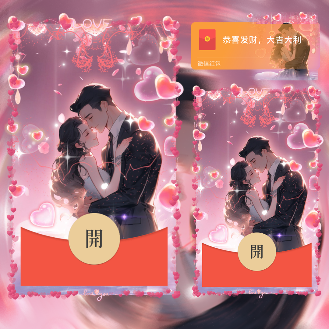 【红包封面】520甜蜜告白