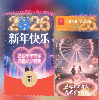 【红包封面】2026年年有你ds