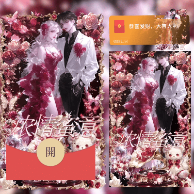 【红包封面】浓情蜜意/didi