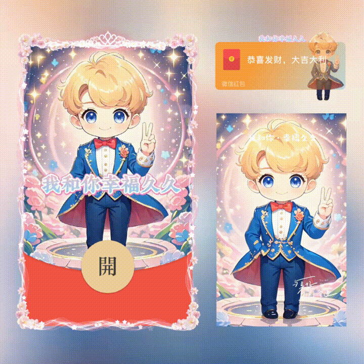 【红包封面】我和你幸福久久男/新版动态/xn