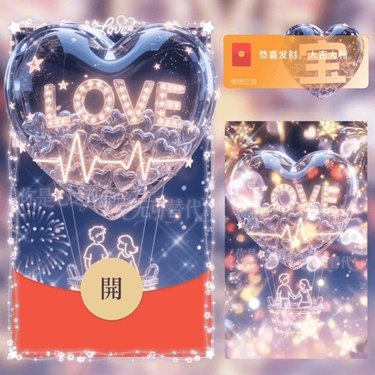 【红包封面】【宝宝】/你无可替代/情人节套图/LM