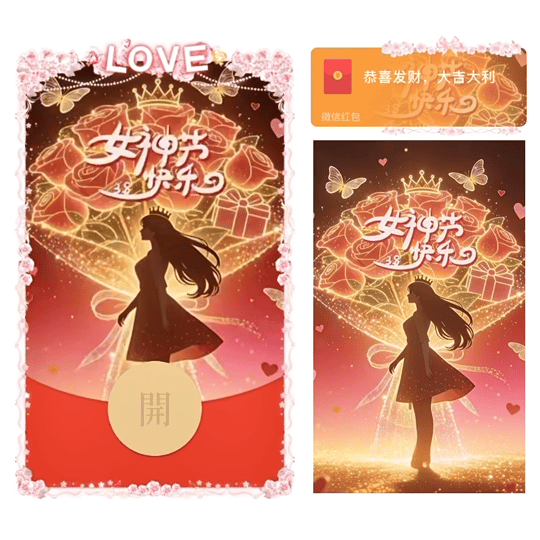 3.8女神节快乐3/动态/yj