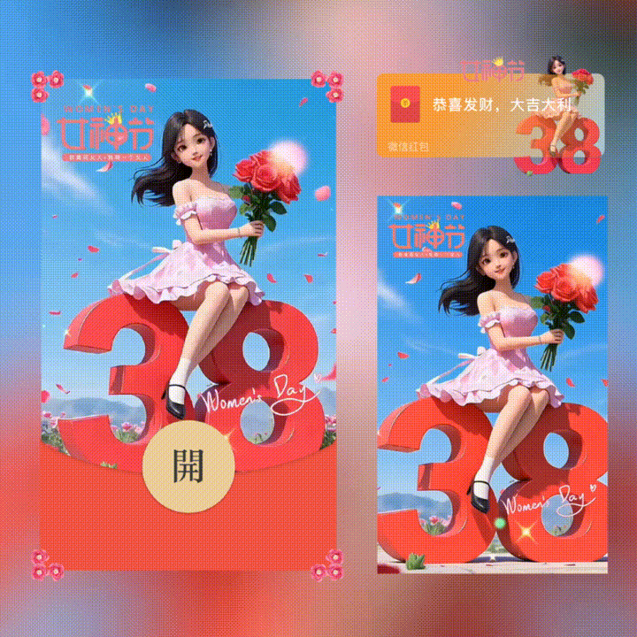 38女神节/女神节快乐/xn