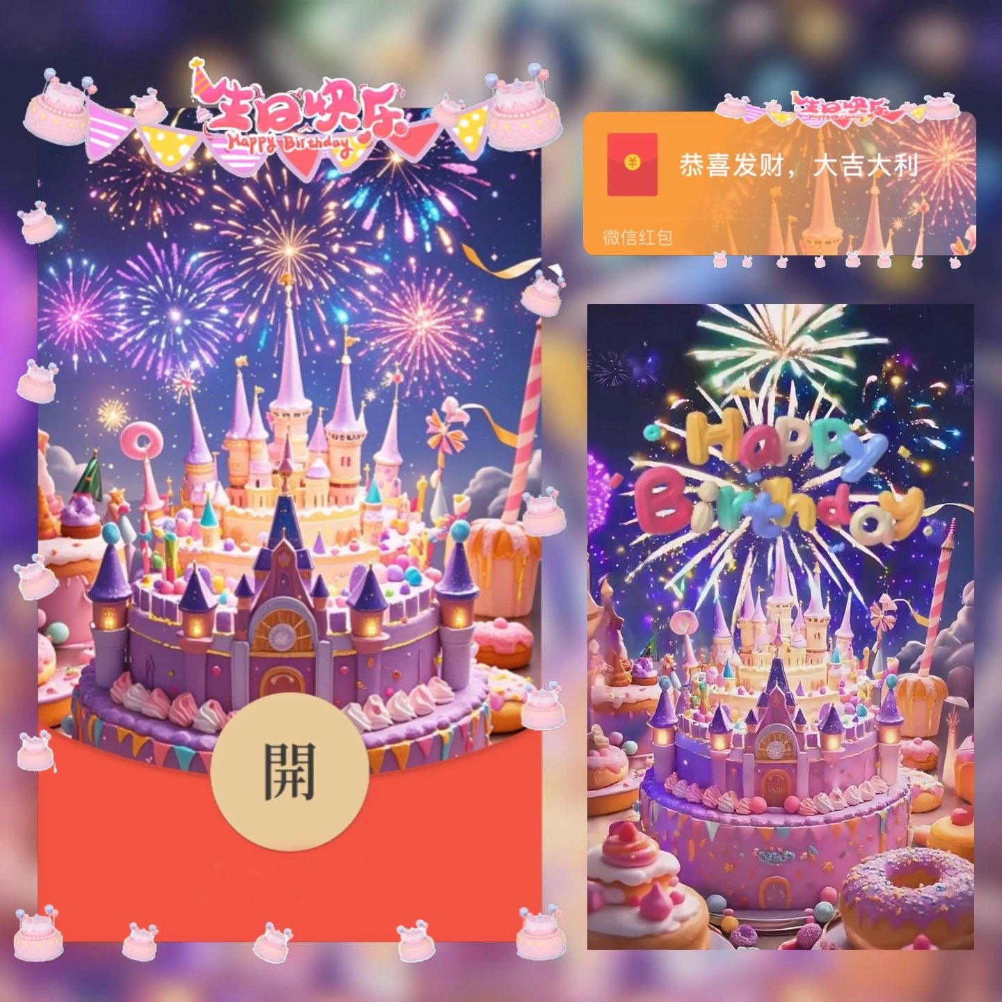 【红包封面】生日快乐/ln