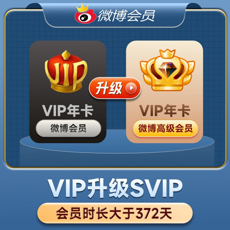 【账号直充】新浪微博VIP升级SVIP会员『12个月』