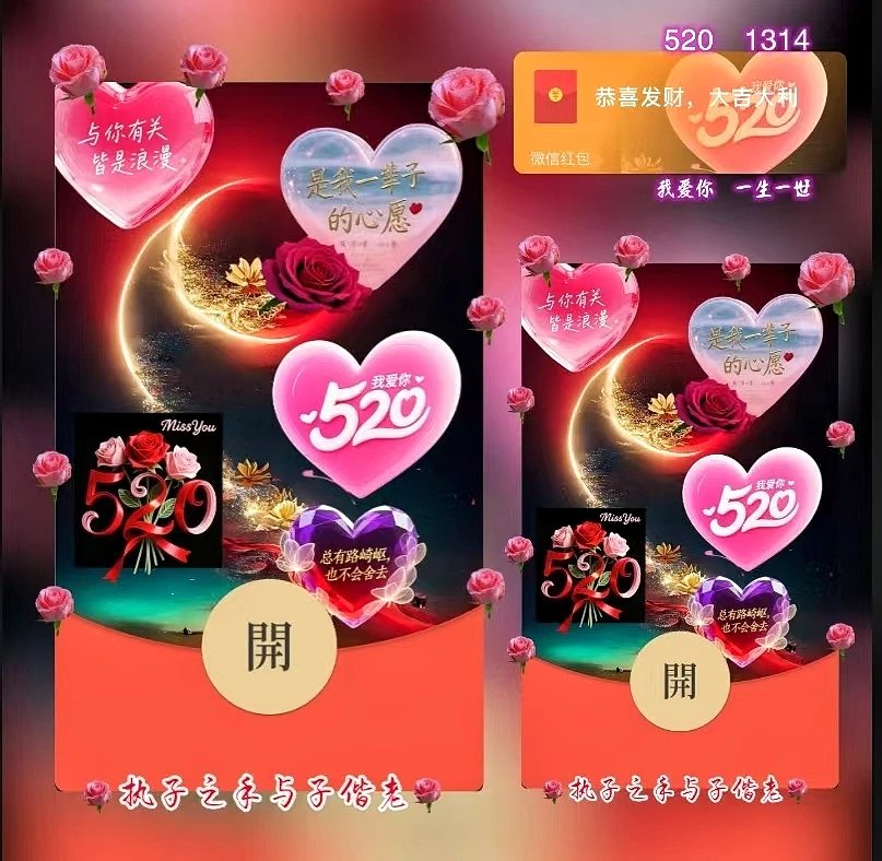 【红包封面】心愿告白/ds