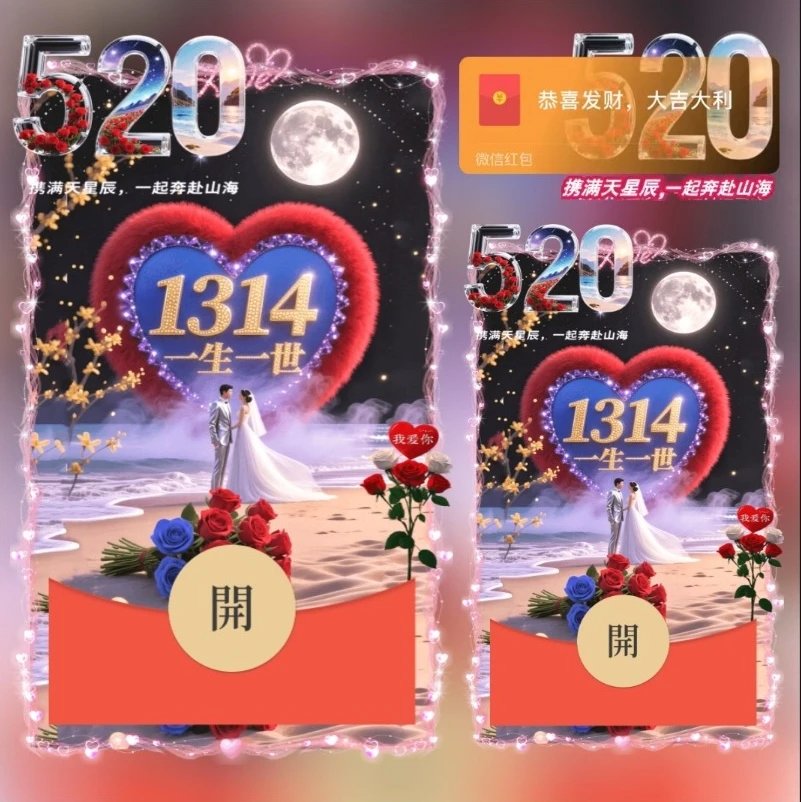 【红包封面】5201314ds