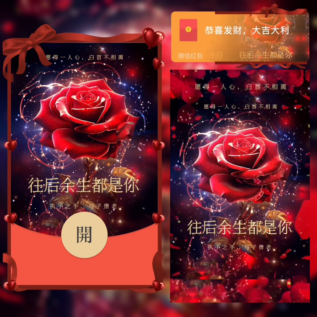 【红包封面】往后余生都是你