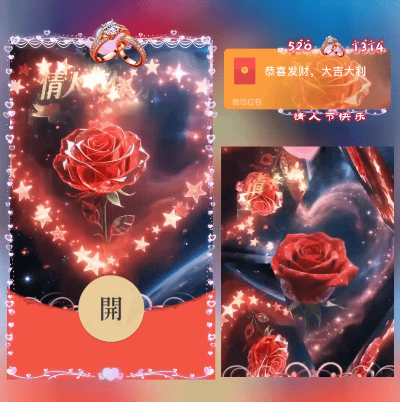 【红包封面】情人节快乐ds