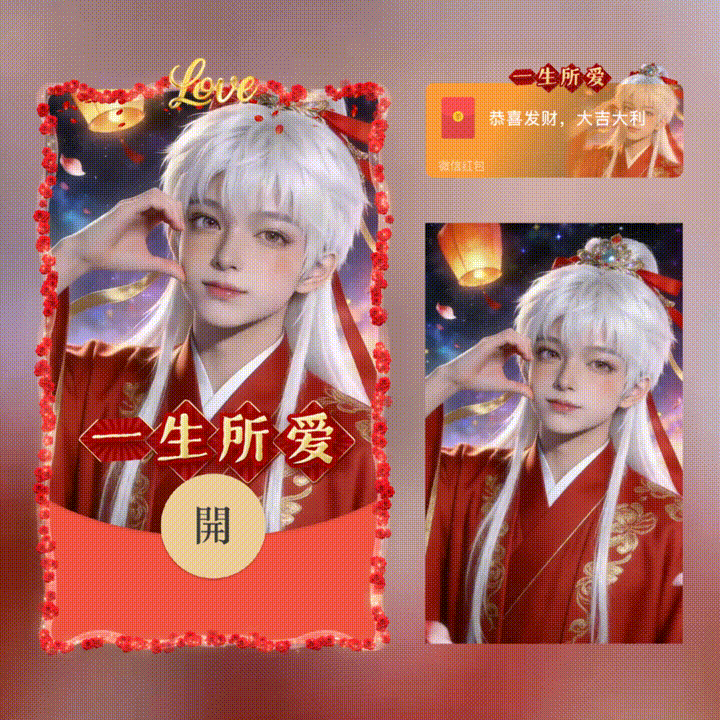 【红包封面】一生所爱/新版动态/xn