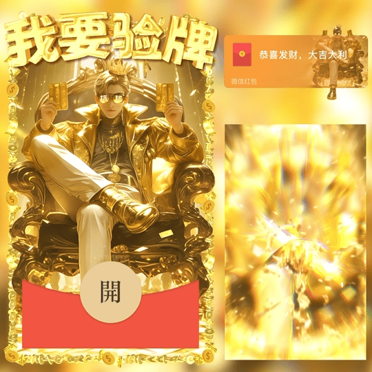 【红包封面】给我擦皮鞋/我要验牌/动态/男/LM