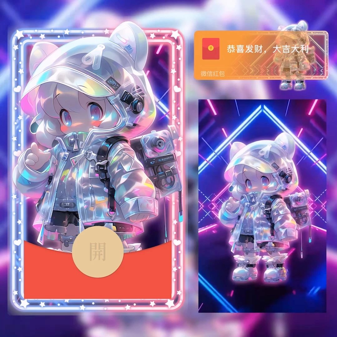 【红包封面】至臻女孩/LM