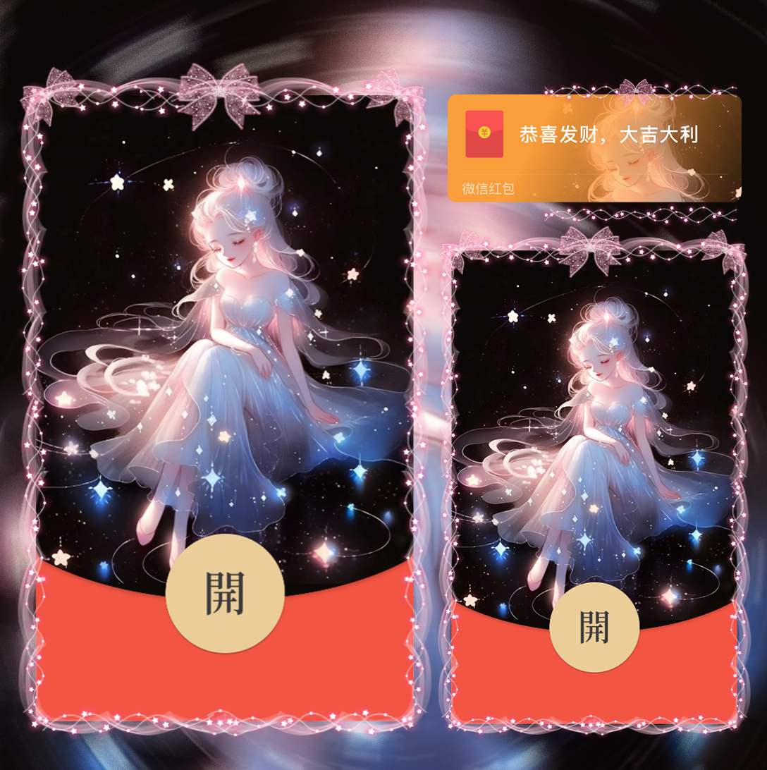 【红包封面】星河入梦/la