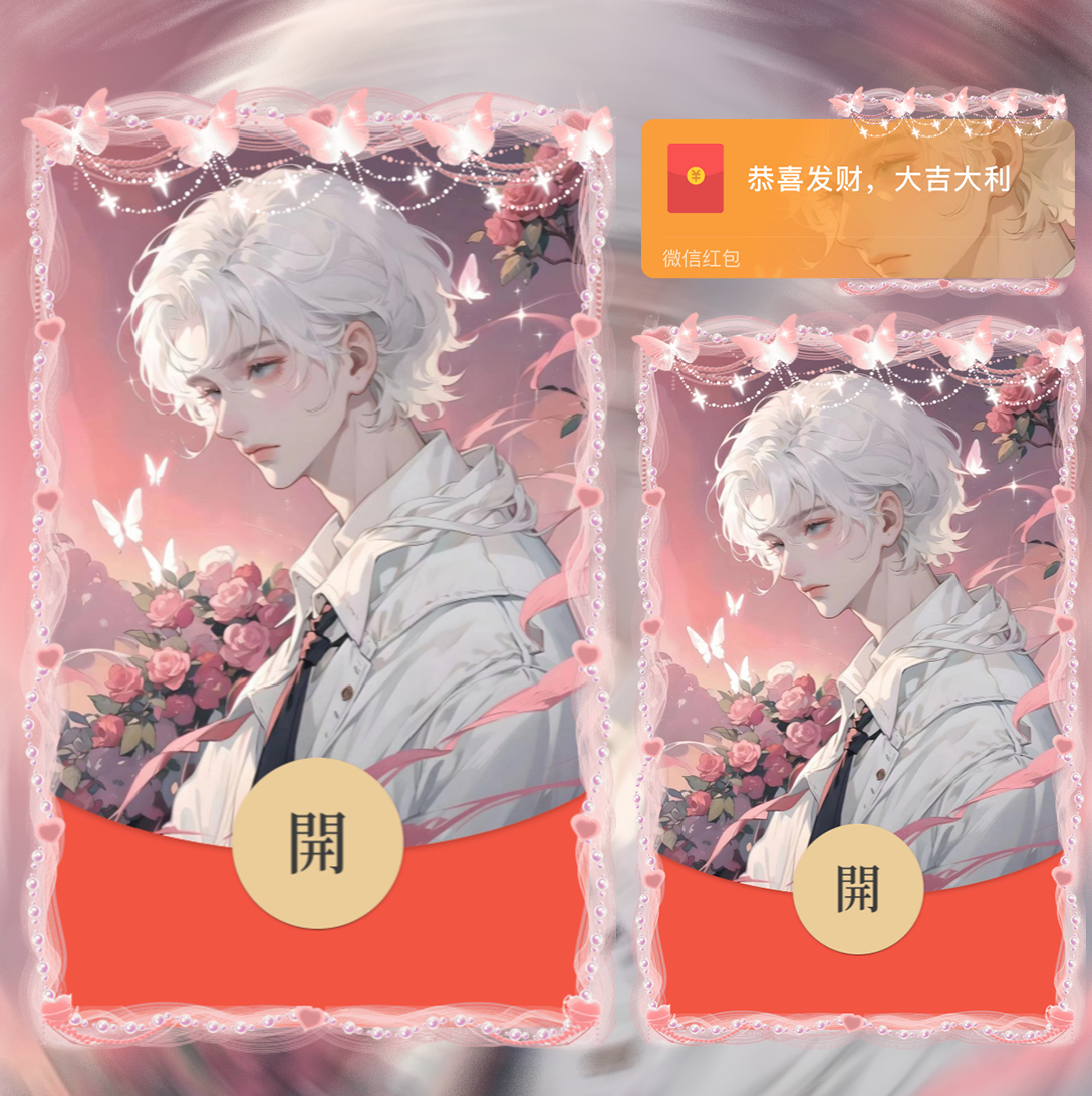 【红包封面】夕阳下的约定/la/静态