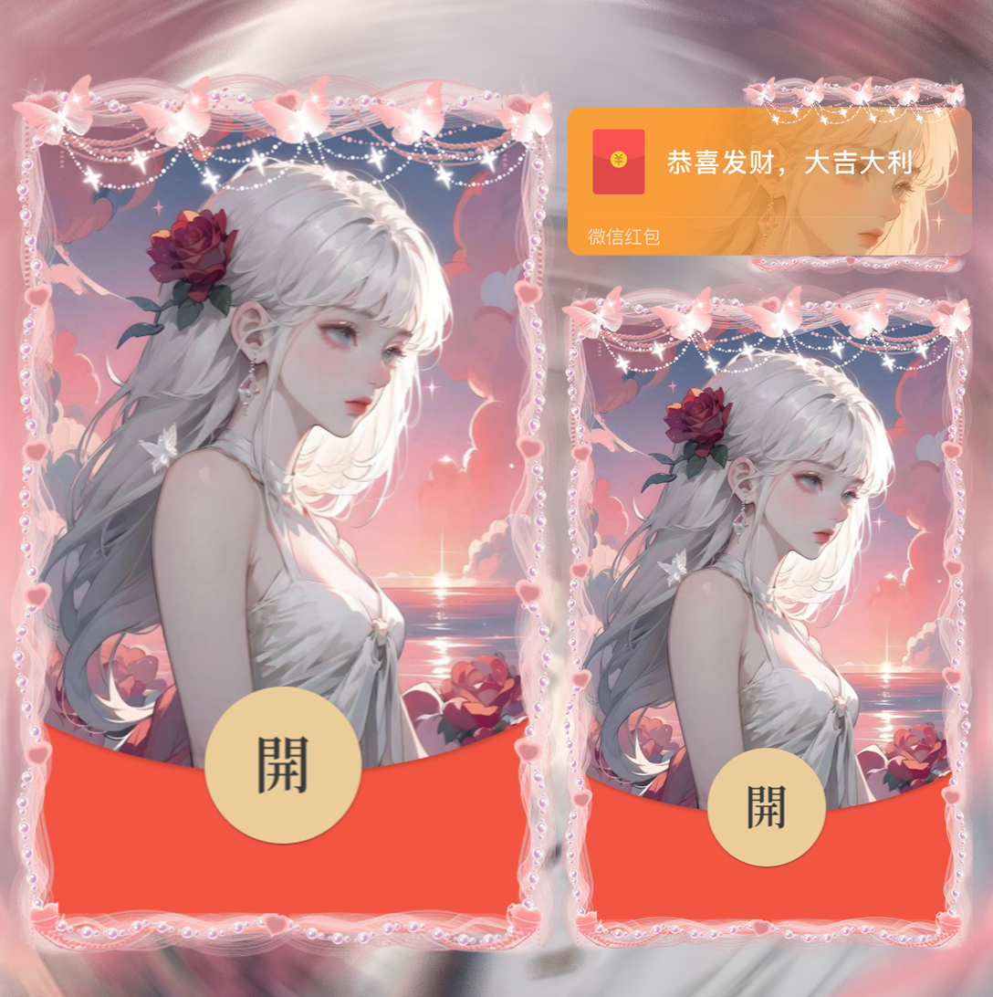 【红包封面】夕阳下的约定/静态/la