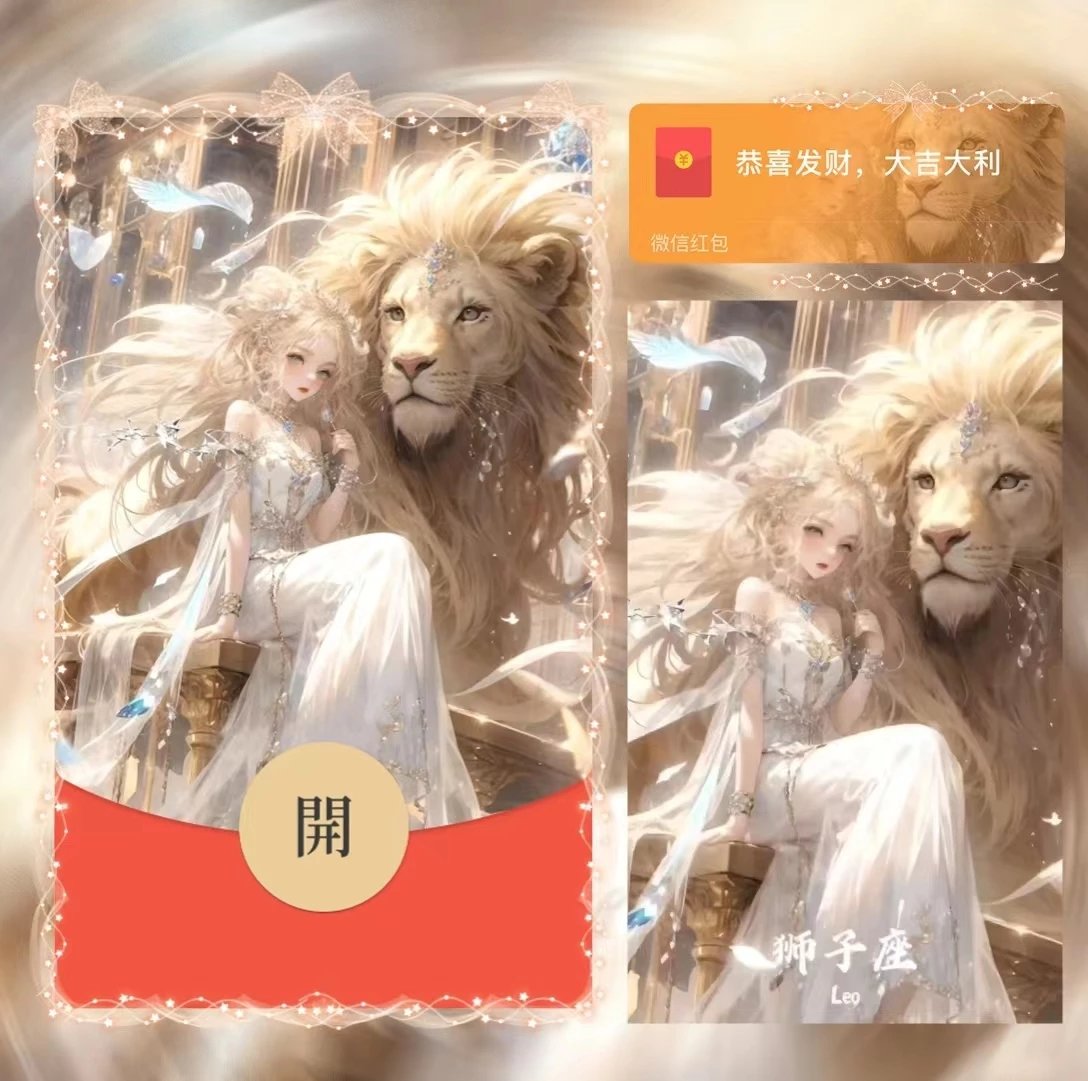 【红包封面】女星座/狮子/la