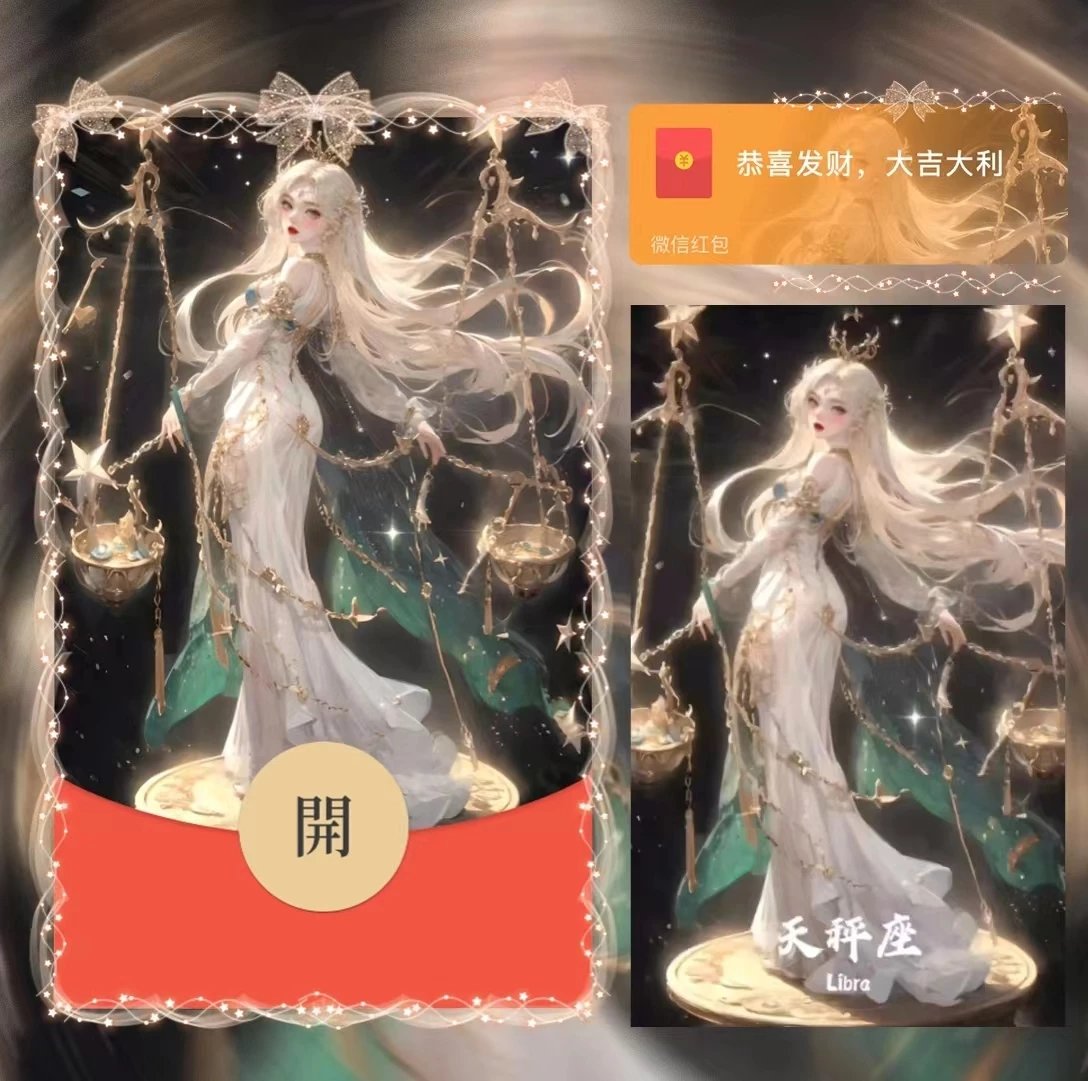 【红包封面】女星座/天秤/la