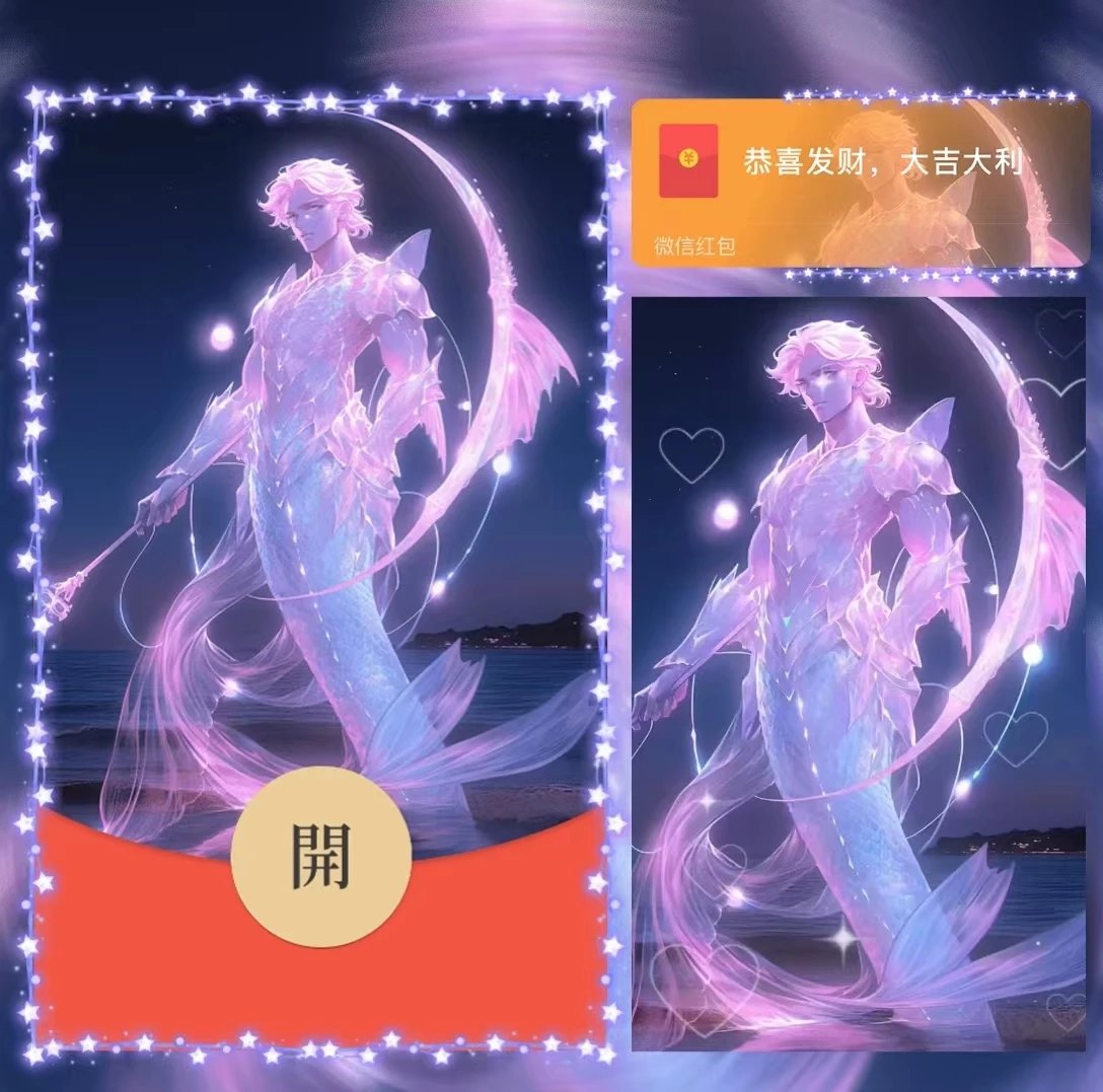 【红包封面】男星座/摩羯/la