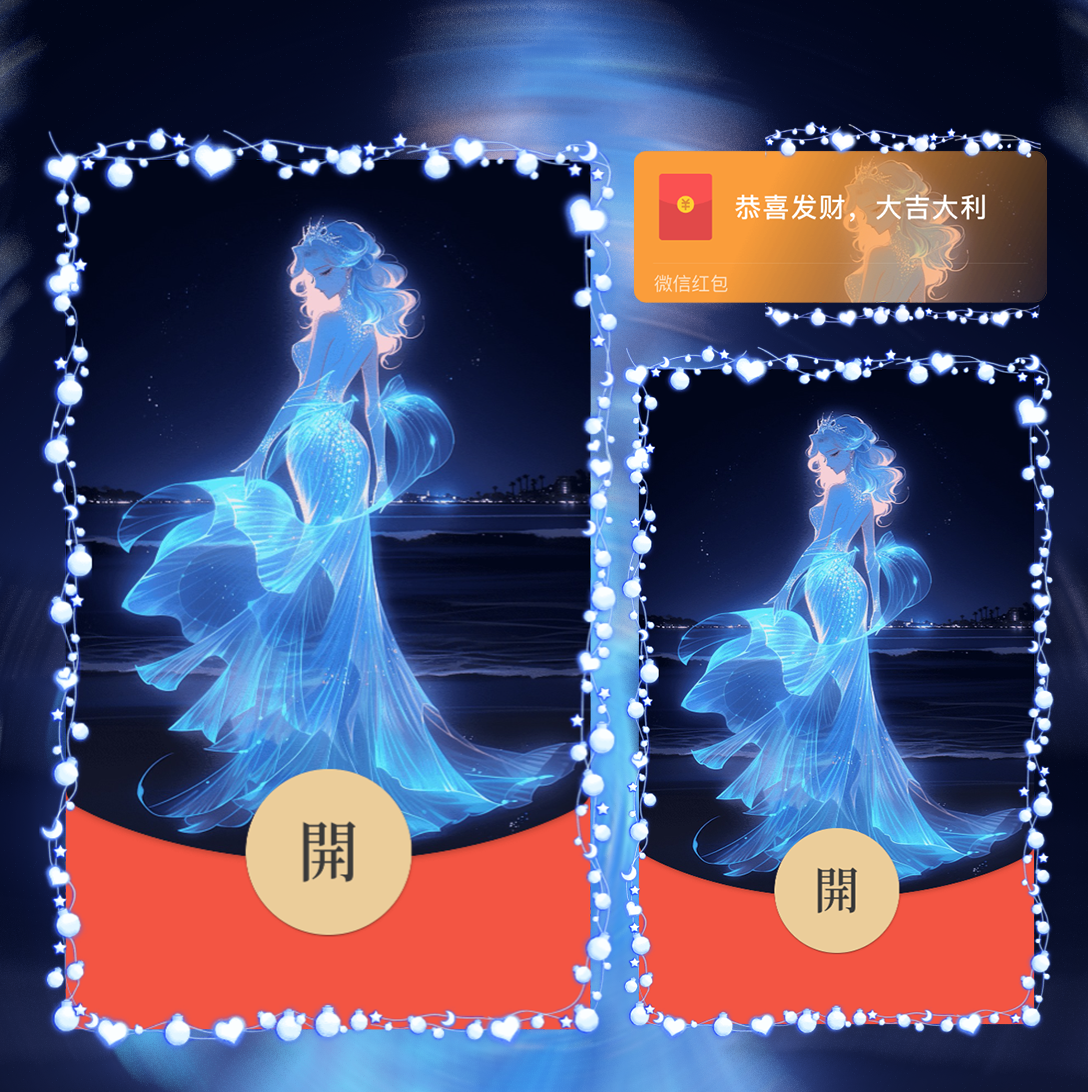 【红包封面】十二星座/双鱼/la