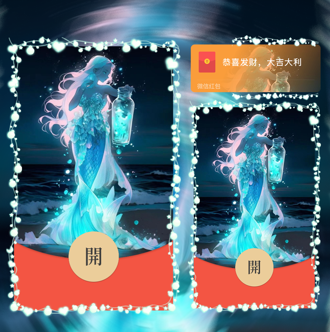 【红包封面】十二星座/水瓶/la