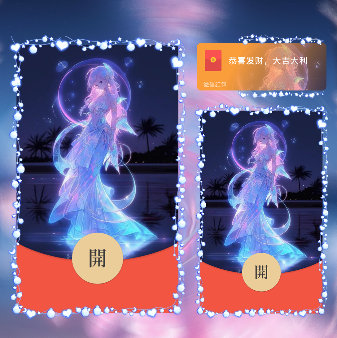 【红包封面】十二星座/摩羯/la