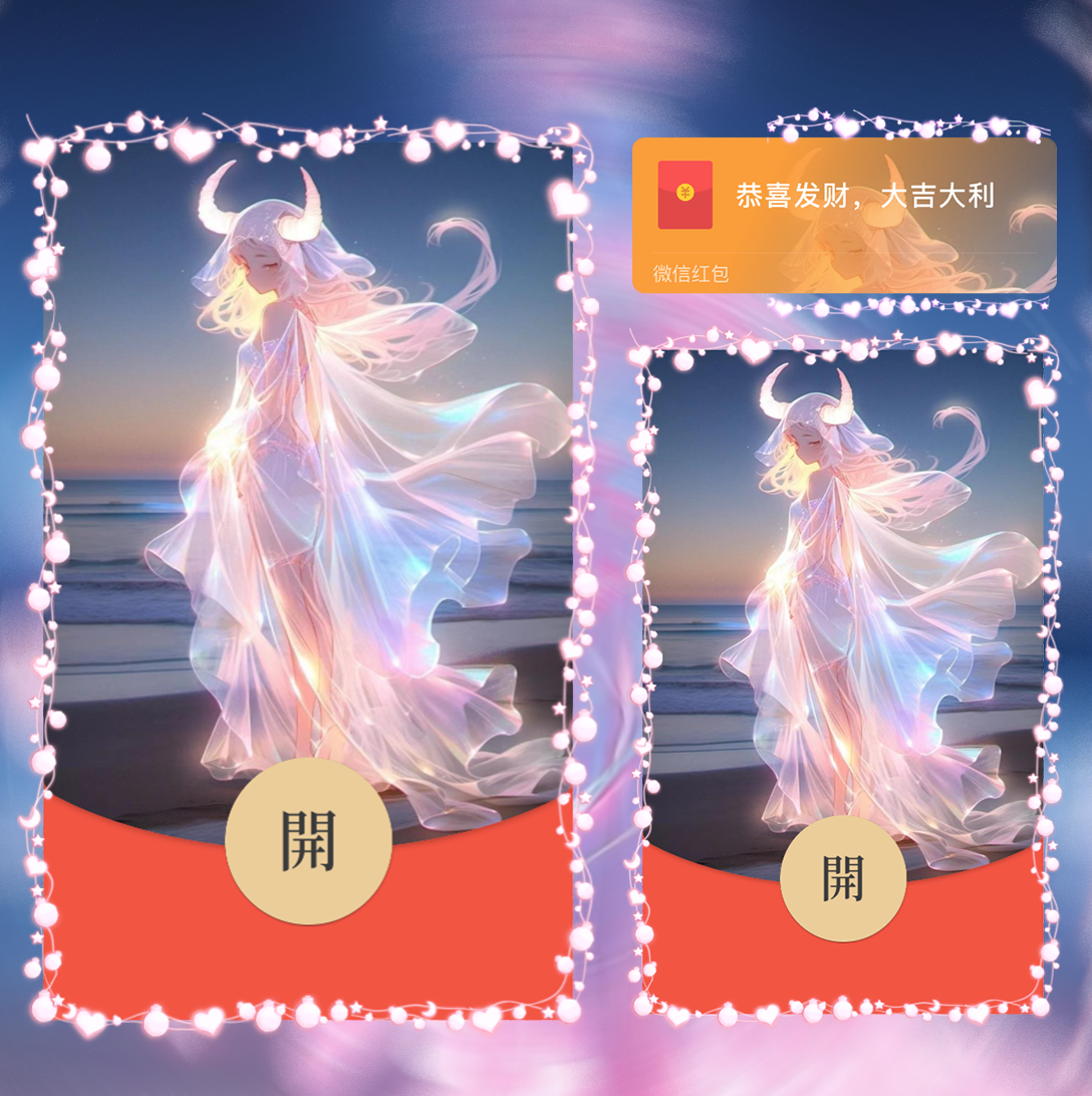 【红包封面】十二星座/金牛/la