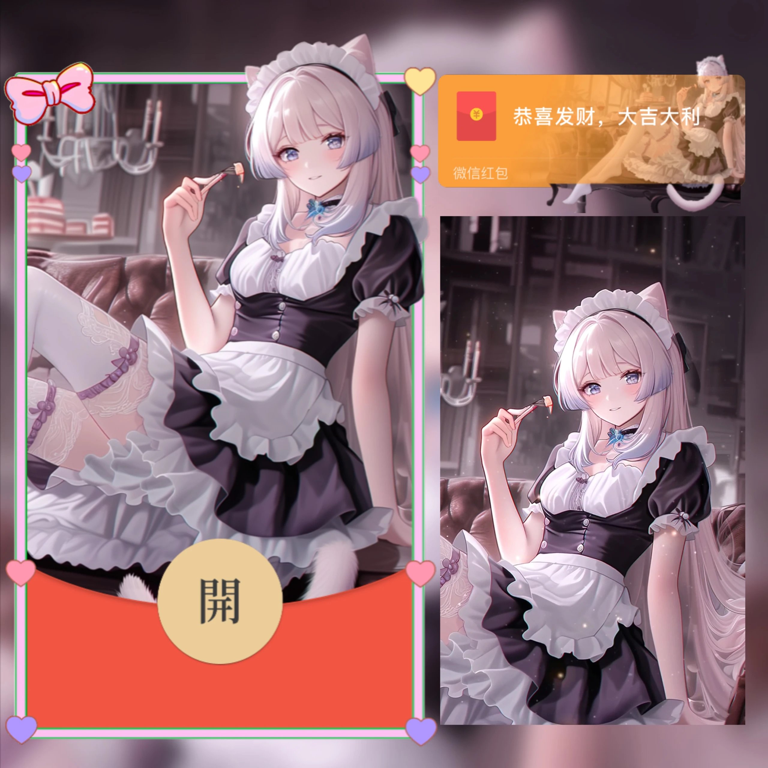 【红包封面】原神/女仆心海/无售后/ab