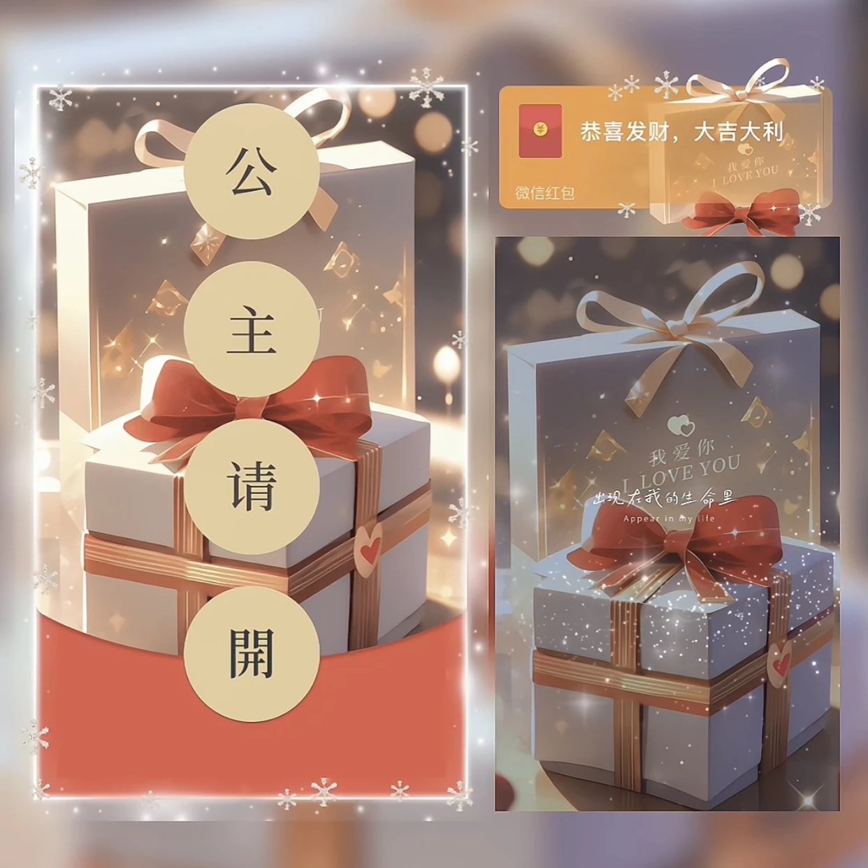 【红包封面】公主请开a/yc