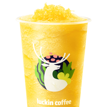 瑞幸咖啡 | 粒粒大橘冰沙