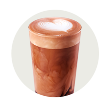 星巴克 | 双杯比利时黑巧红茶拿铁 (超大杯)