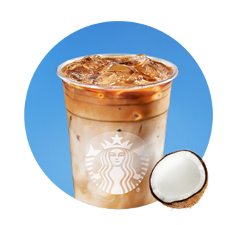 星巴克 | 低因萃取椰子丝绒燕麦拿铁 (超大杯)