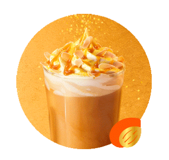 星巴克 | 低因萃取烤巴旦木拿铁[中杯]