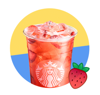 星巴克 | 粉莓柠力生咖 (中杯)