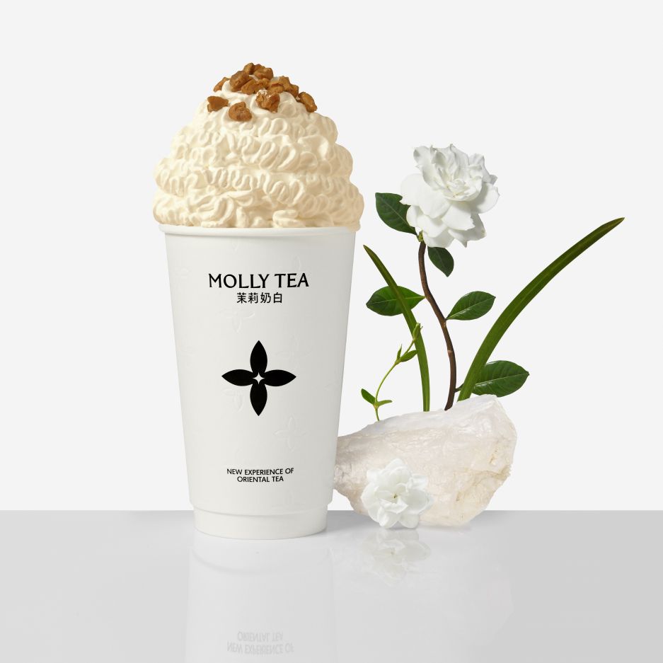 茉莉奶白 | 一朵茉莉花