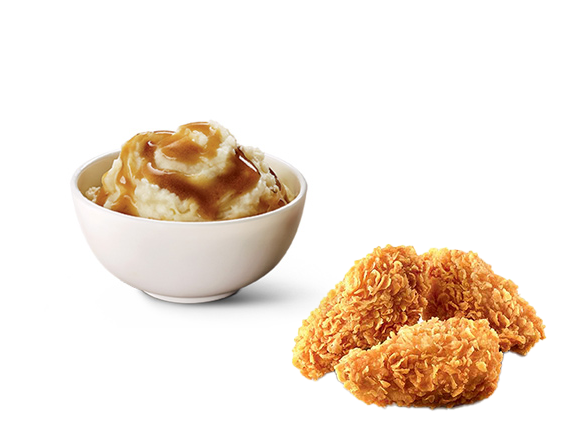 肯德基 | 土豆泥配香骨鸡