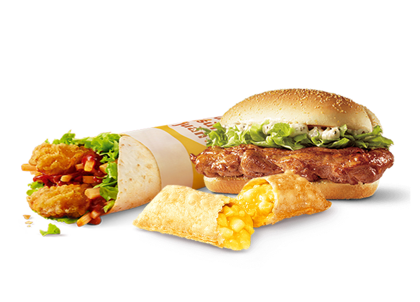 麦当劳 | 板烧多笋菠萝三件套