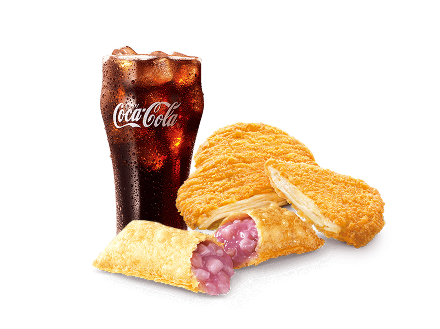 麦当劳 | 鸡排香芋可乐三件套