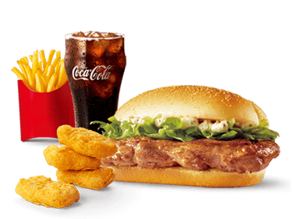 麦当劳 | 板烧鸡腿堡单人餐