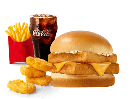 麦当劳 | 双层深海鳕鱼堡单人餐