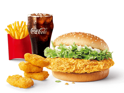 麦当劳 | 麦辣鸡腿堡单人餐