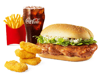麦当劳 | 鸡肉汉堡四件套随心选