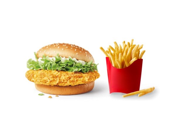 麦当劳 | 麦辣中薯组合