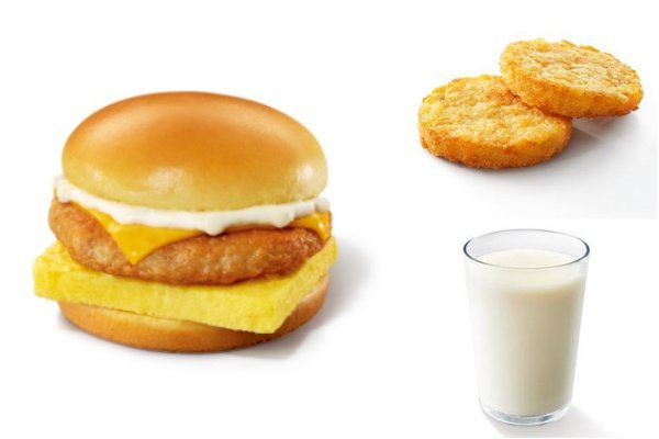 德克士 | 早餐-芝士铁板嫩煎鸡腿蛋堡三件套