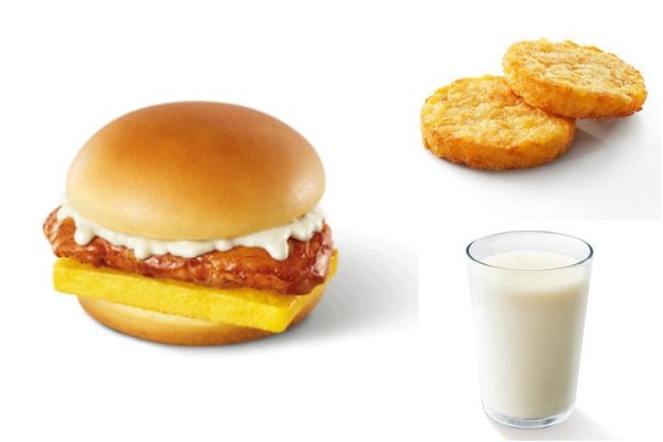 德克士 | 早餐-铁板嫩煎鸡腿蛋堡三件套