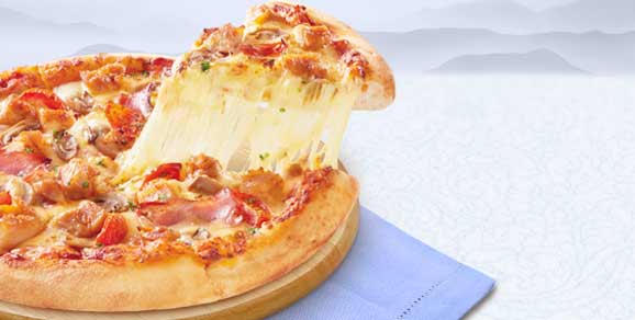 必胜客 | 普薄新奥尔良风情烤肉披萨