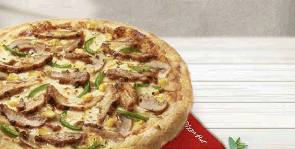 必胜客 | 德克萨斯风味烤肉 卷边披萨