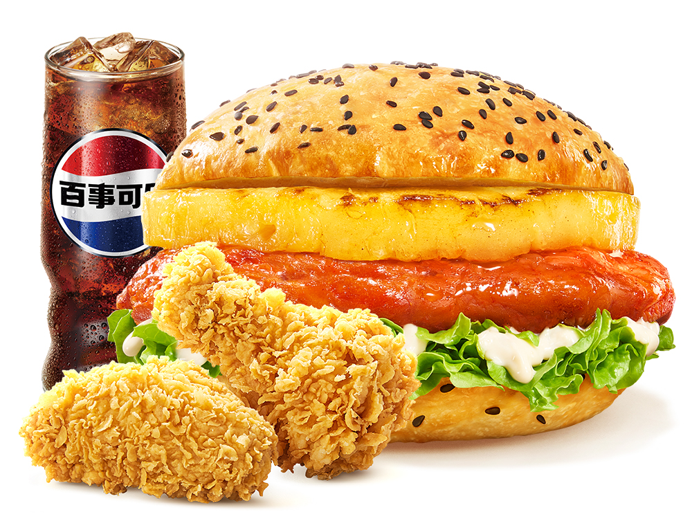 塔斯汀 | 板烧凤梨堡3件套